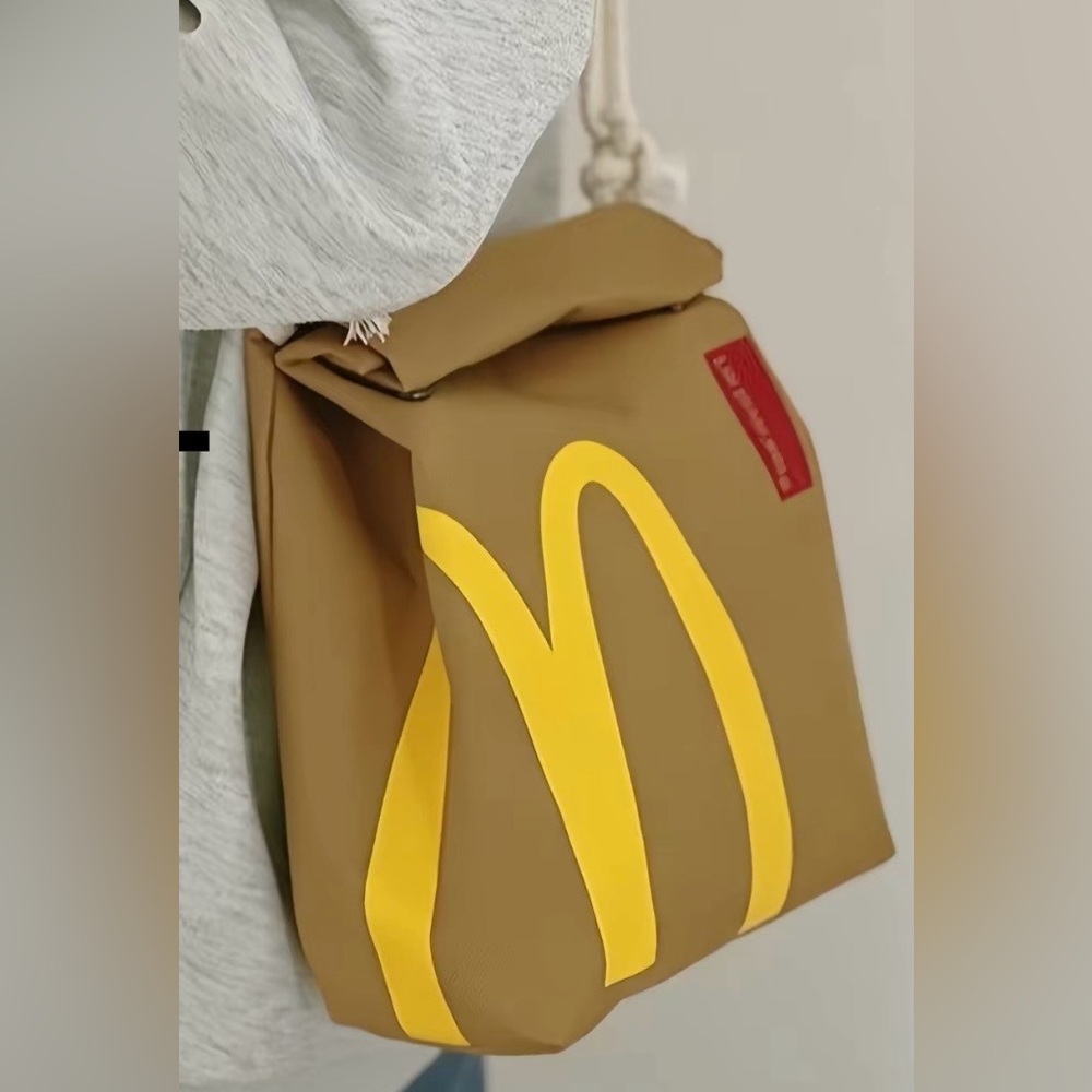 NEW McDonald's Funny Backpack with Fries Plush Keychain. - Picture 6 of 8